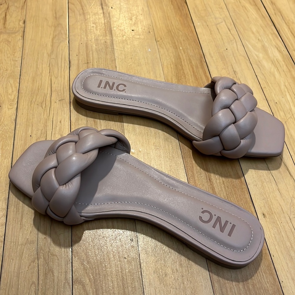 INC Partee Nude flat sandal